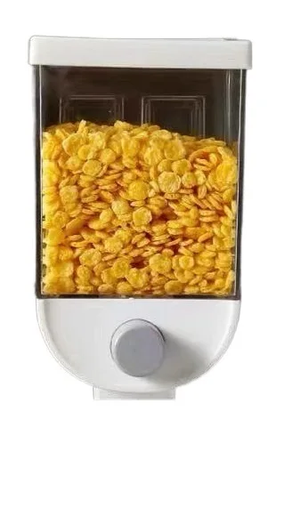 

2021NEW 2021newWall-Mounted Seperated Grain Cereal Can Rice Storage Box Classification Metering Rice Cylinder Automatic Rice