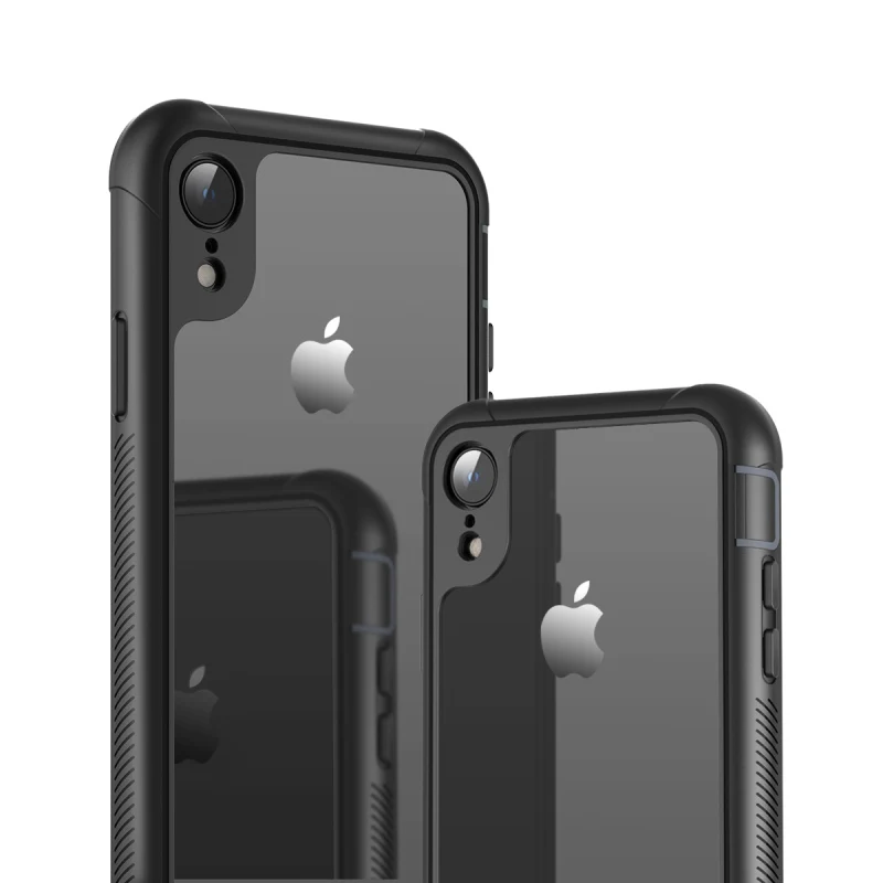 Грандевер Прозрачный бампер чехол для iphone 8 7 Plus X XS Max XR PC TPU задняя крышка 11 pro