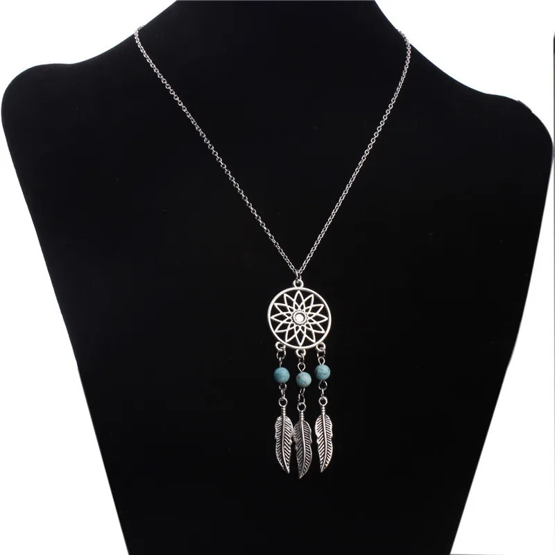 Ожерелье с перьями и кисточками в подарок | Украшения аксессуары