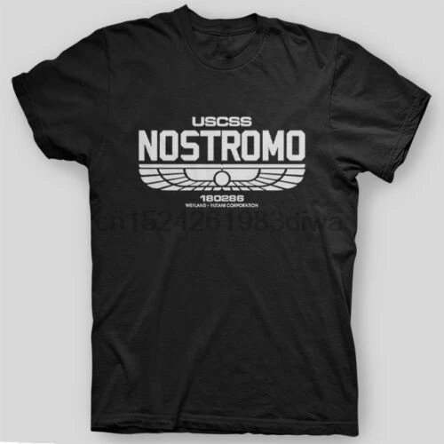 Nostomo Alien USCSS Ripley XENOMORPH xenomorph Прометей футболка Размеры S 5X|Мужские футболки| |