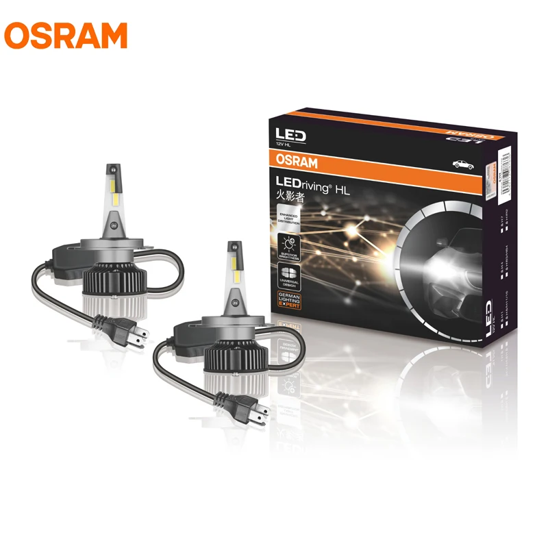 OSRAM СВЕТОДИОДНЫЙ H4 9003 HYZ светодиодный riving 6000K холодный белый Светодиодный