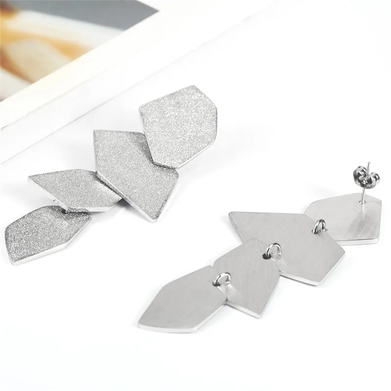 Женские Длинные геометрические серьги OUFEI Очаровательные летние ювелирные