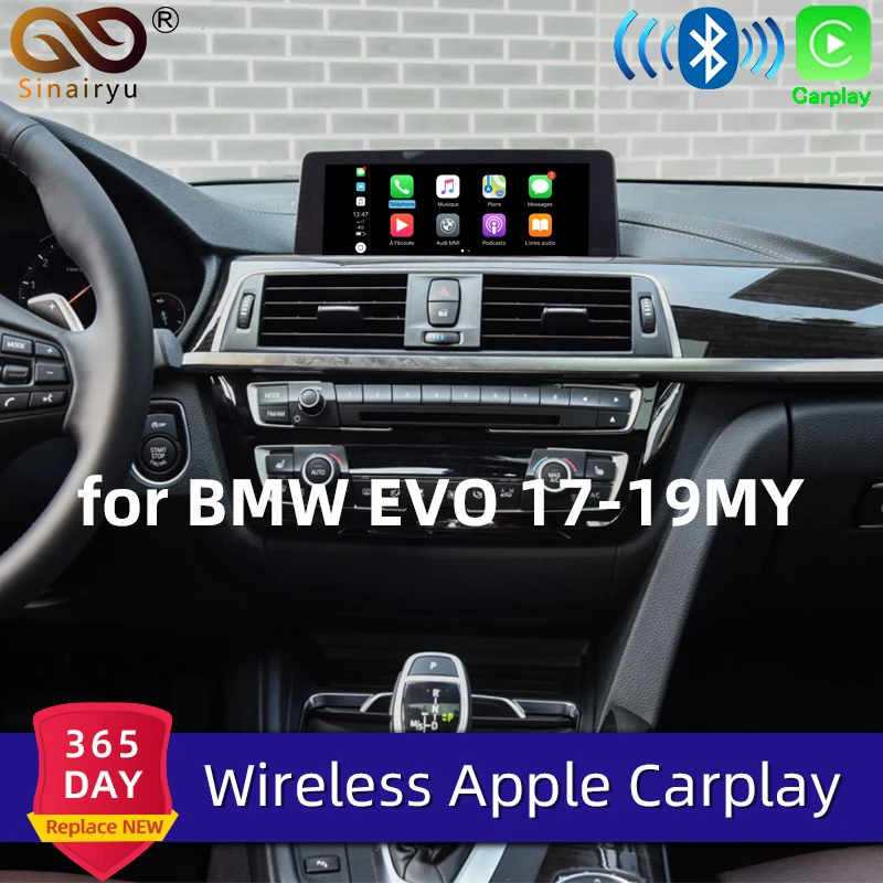 Sinairyu WIFI беспроводной Apple Carplay Car Play для BMW X3 X4 X5 X6 EVO F06 F12 F15 F30 F85 Android зеркало с
