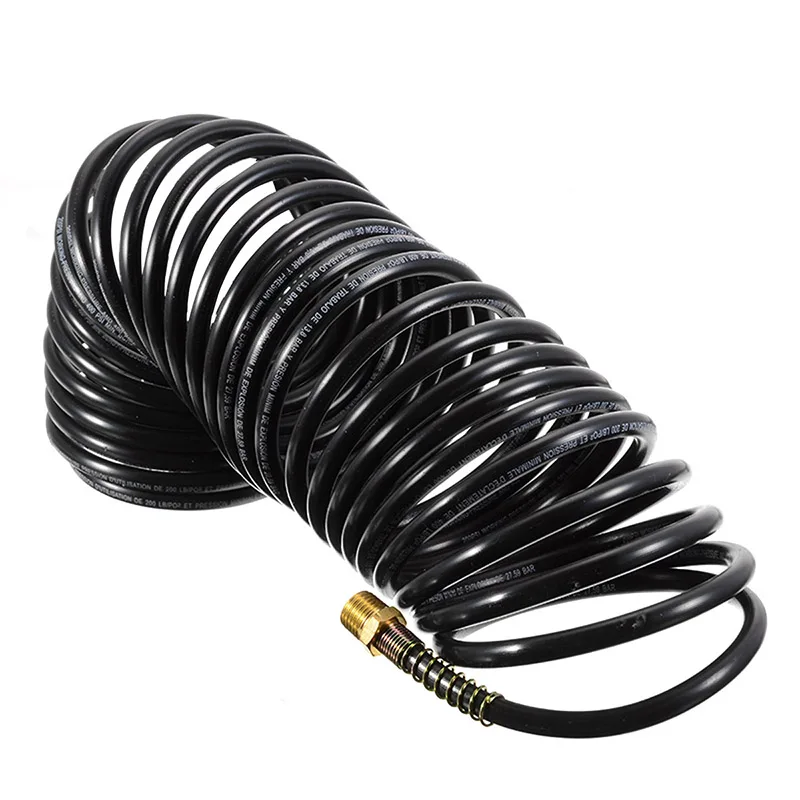 Воздушный компрессор 7 мм шланг с отдачей пружинная трубка катушечные
