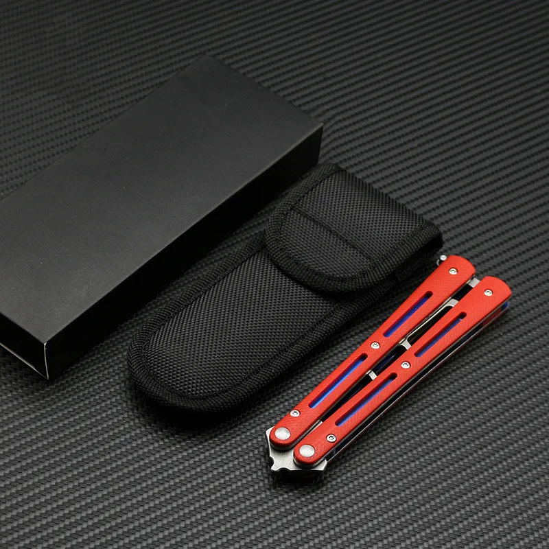 01 подшипник Φ 440C Лезвие со стальной ручкой для кемпинга на открытом воздухе