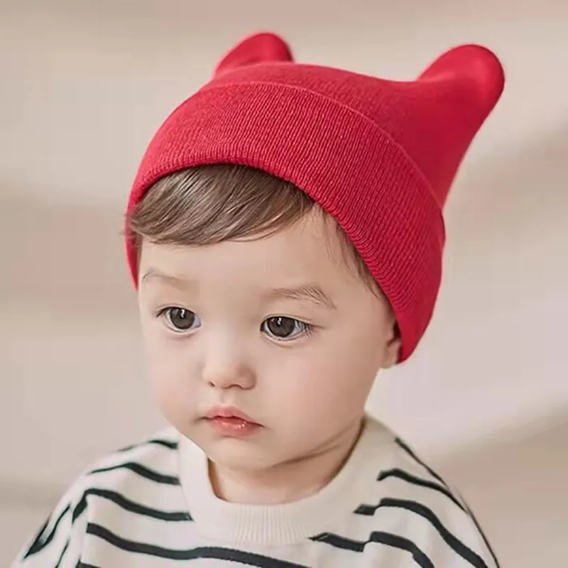 

Бесплатная доставка; Коллекция 2021 года; Детские шапки; Однотонный вязаный пуловер и шапка; Детская шерстяная одежда для отдыха; Детская тепл...