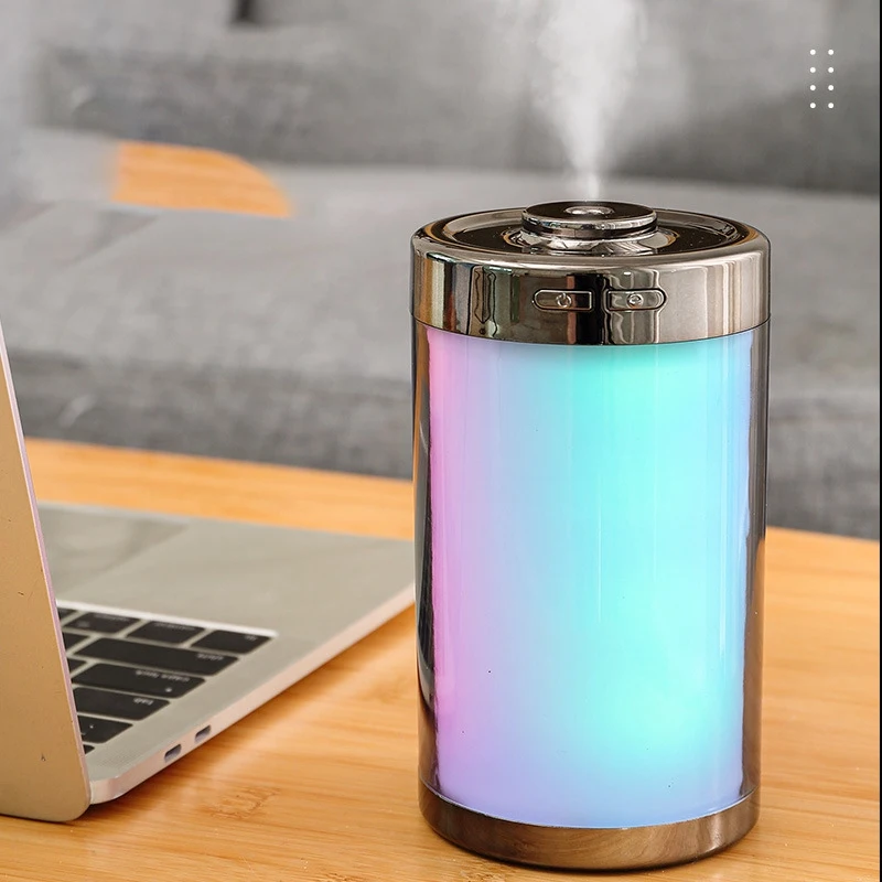 

Color Gradient Humidifier, Creative Lantern, Small Home Student Dormitory, Desktop Night Lamp, Air Spray.
