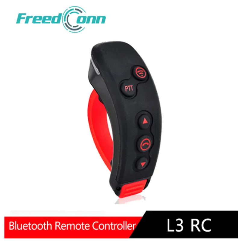 NewFreedConn L3 BT Remote Controller Bluetooth Motorcycles Helmet Intercom Headset Handsfree PTT Handbar For COLO-RC/T-REX/L1/L2