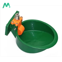 automatic plastic pig and sheep drinking bowl touch type poultry farm feeding sow animal thickened water bowl durable drinker