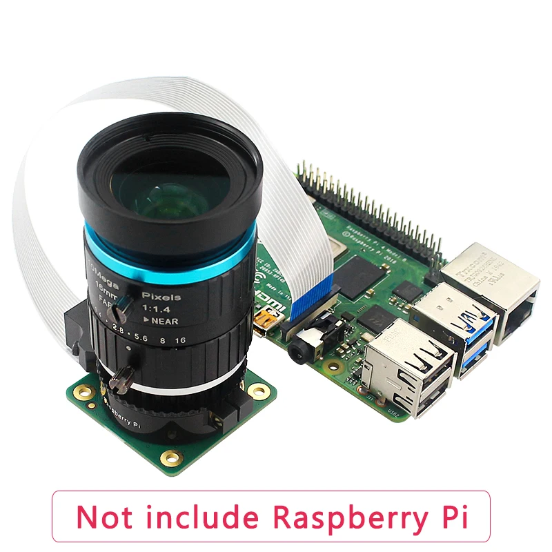 Raspberry Pi 4 камера высокого качества 12 3 МП IMX477 сенсор регулируемый задний фокус для