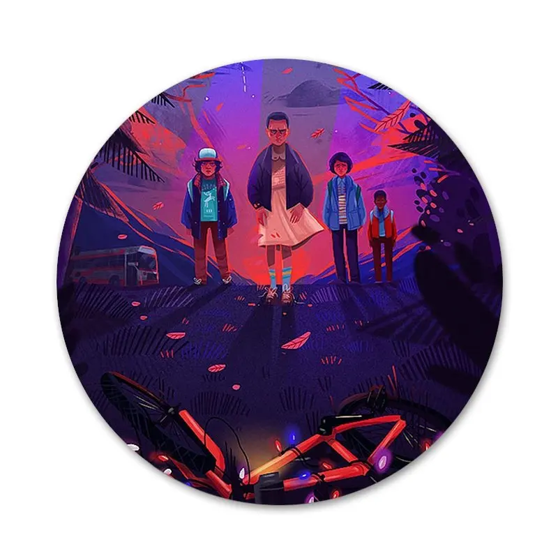 Очень странные дела демогоргон значок брошь заколка аксессуары для одежды