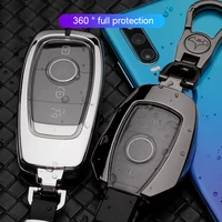 metal key case cover protective shell holder for mercedes benz e200le300lc180lc200lc260lglca200la180l car accessorise