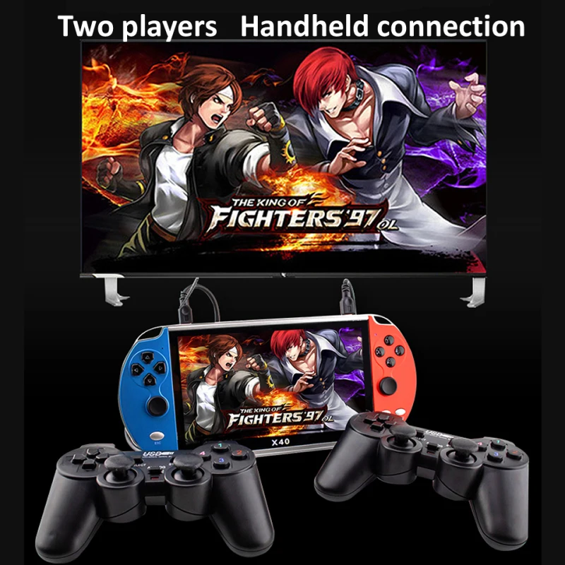 X40 портативная игровая консоль 7 дюймов оригинальная ретро игровые консоли с