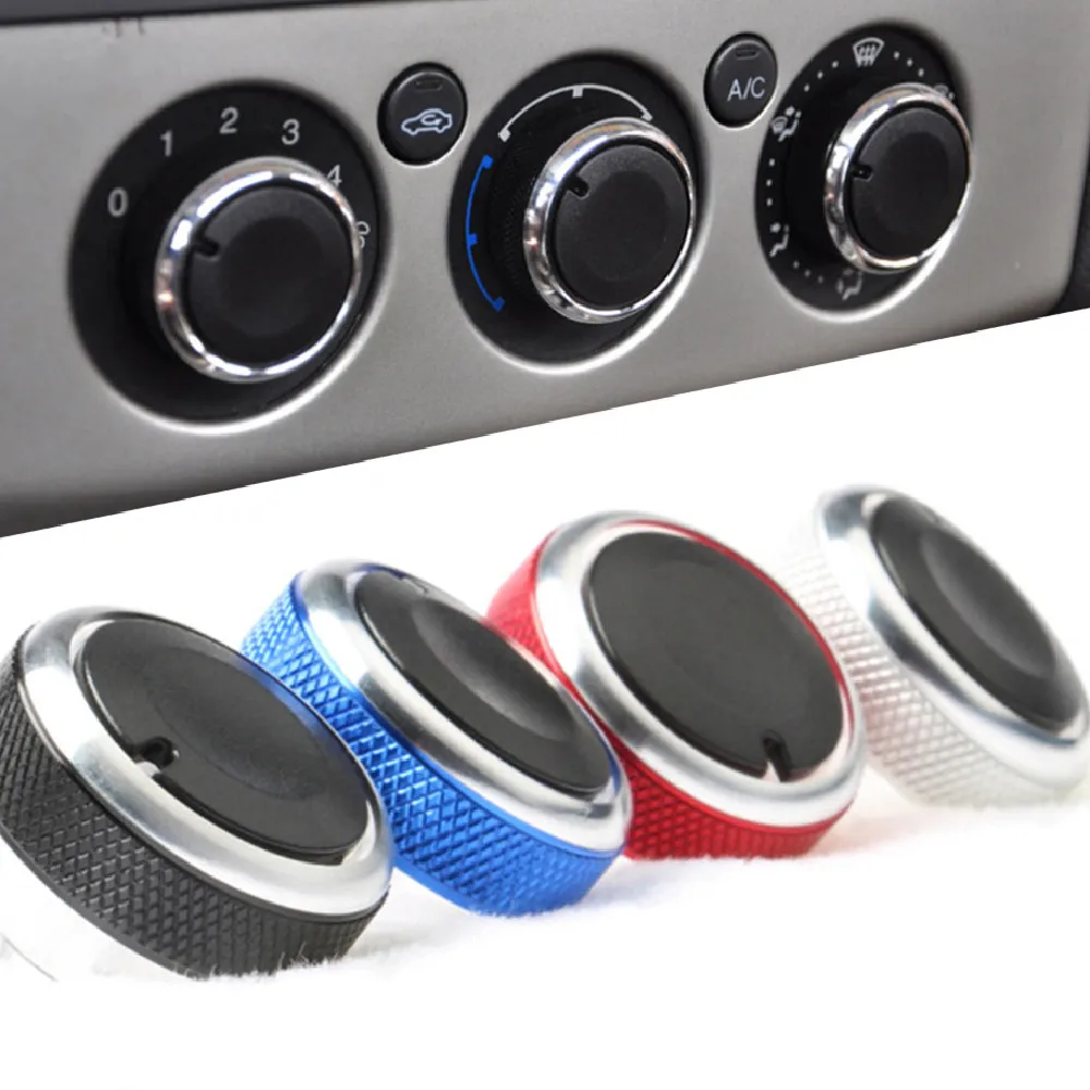 3pcs Air Conditioning heat control Switch knob AC Knob 2018-2020 For Ford Focus 2 MK2 3 MK3 Sedan Hatchback Mondeo car sty | Автомобили и