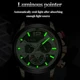 LIGE Watch Men Luxury Watch for Men Quartz Military Watches Fashion Chronograph Wristwatch Waterproof Leather Date Clock Man+Box Other Image