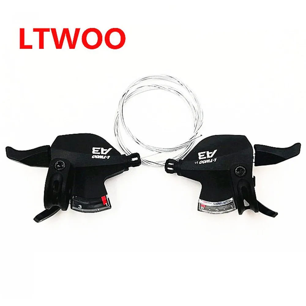 

LTWOO 1pair Shifters A3 3x8 Speed Trigger Shifter Shifter Lever Compatible Shiman-O Shifters Shifter With Optical Gear Display