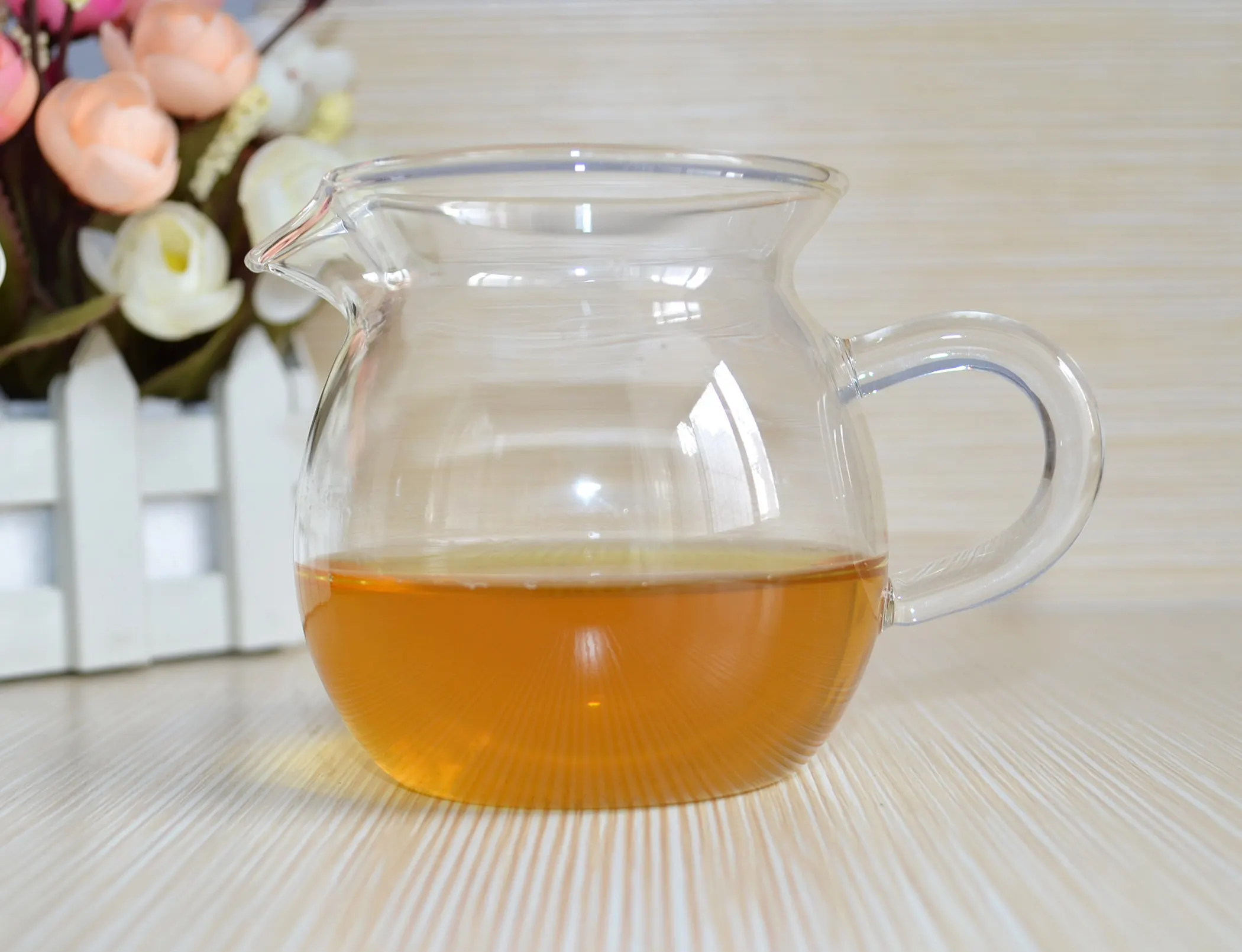 1x 10 в 1 кунг фу стеклянный чайный набор жаростойкое стекло Gaiwan горшок + ситечко