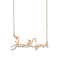 joelynn name necklace custom name necklace for women girls best friends birthday wedding christmas mother days gift