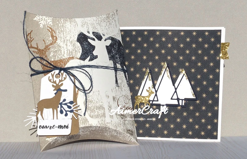 Металлические Вырубные штампы в виде леса рельефные для рукоделия декоративное