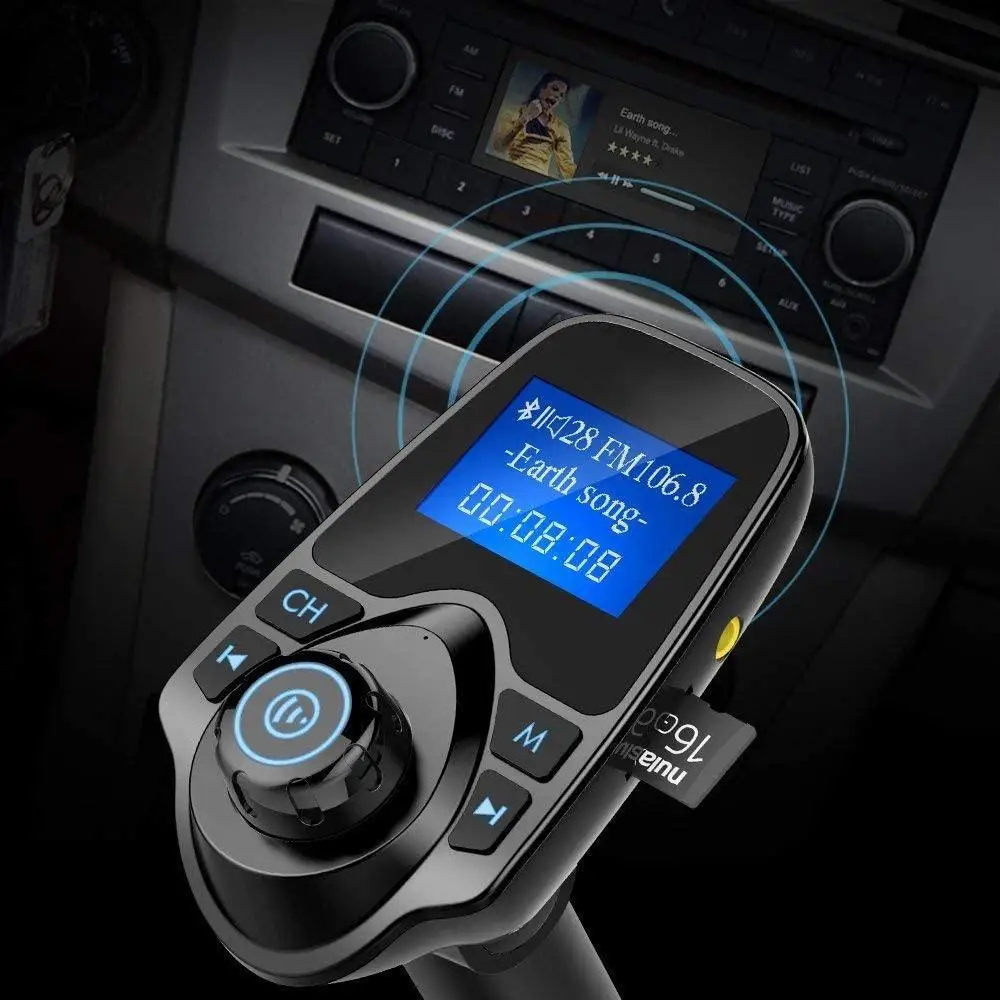 

Car Audio Player Multifunctional Car Transmitter Mp3 Player Fm Radio Car Charger