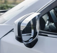 for mazda cx 5 cx5 kf 2017 2020 2021 carbon fiber rearview side view mirror visor sun shade rain guard shield car accessories