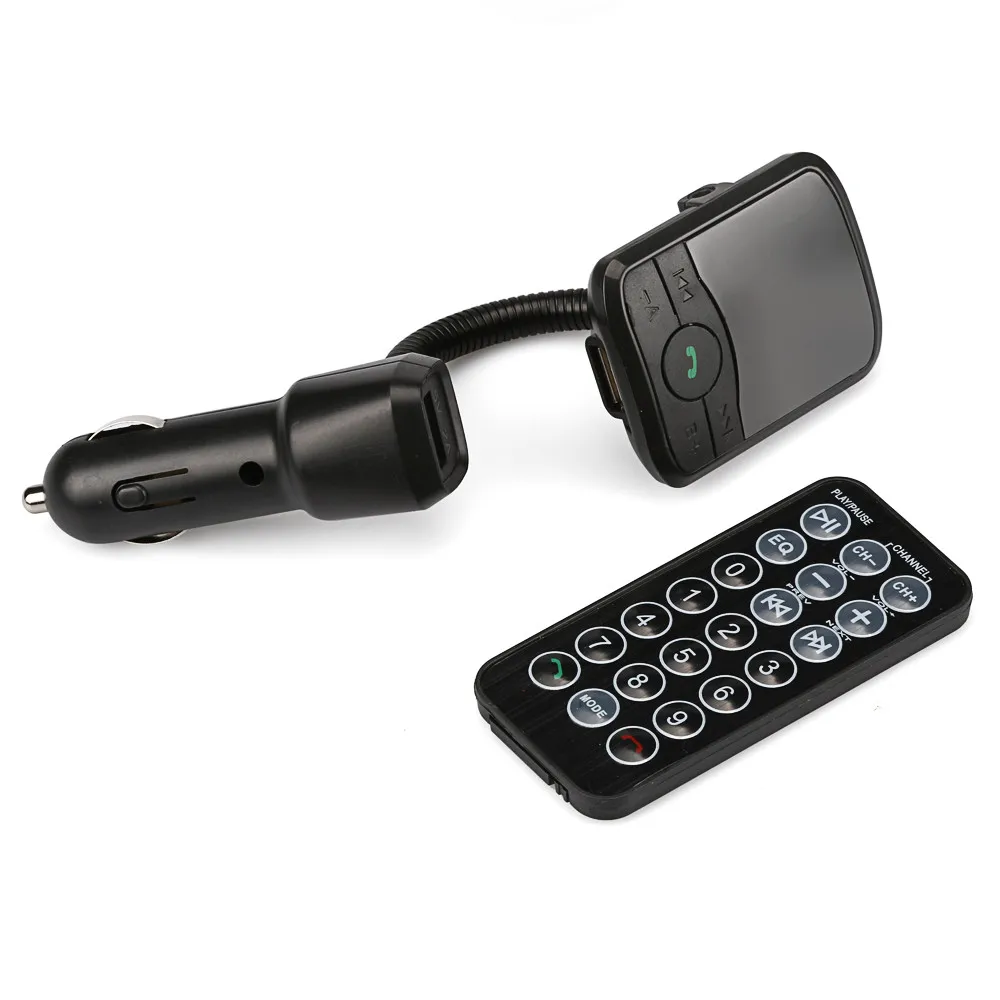Быстрая доставка питание от Bluetooth 5 0 FM передатчик модулятор Handsfree Car Kit TF USB музыка