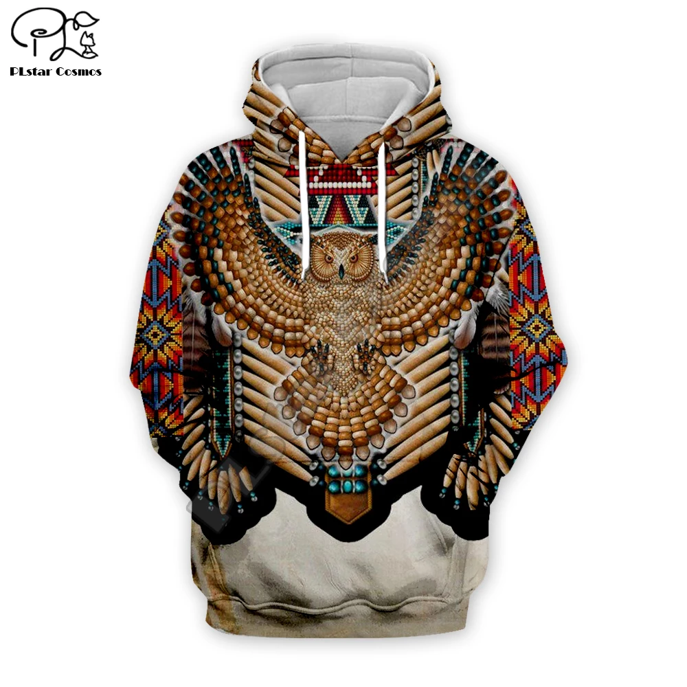 

Men indian native eagle Printed 3d hoodie harajuku sweatshirt zipper coat Unisex streetwear Jacket Tracksuit women pullover 19