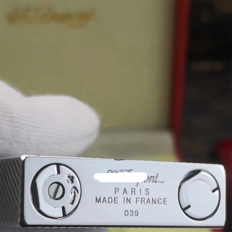 

100% New vintage dupont bright sound gas lighter windproof copper body for cigarette