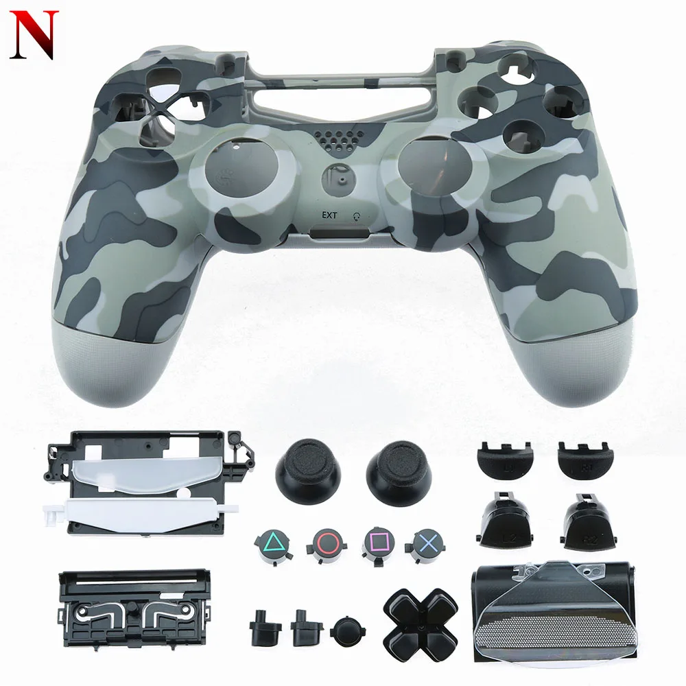 N YuXi оболочка для ps4 pro тонкая Замена полная оболочка и кнопки мод комплект контроллер пользовательский чехол Корпус для playstation 4 pro - Цвет: N