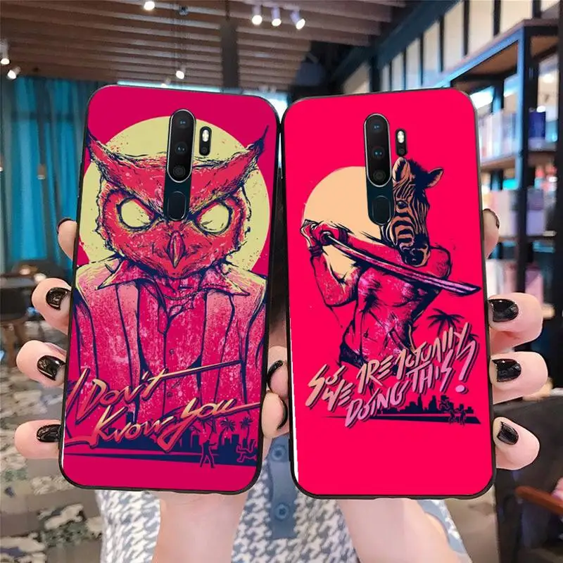

Hotline Miami 2 Wrong Number on Steam TPU black Phone Case Cover Hull For Oppo A5 A9 2020 Reno2 z Renoace 3pro Realme5Pro