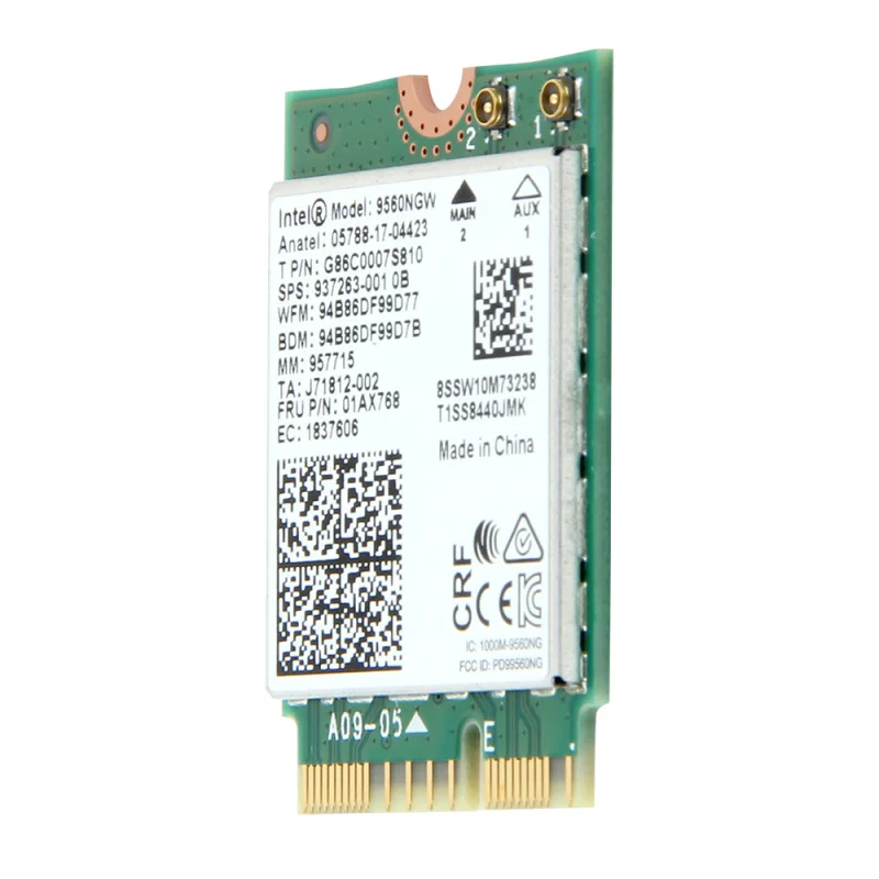 Intel 9560 двухдиапазонный 2 4g/5 ГГц беспроводной bluetooth 5 0 802.11ac m.2 cnvi 9560ngw Wi-Fi карта |