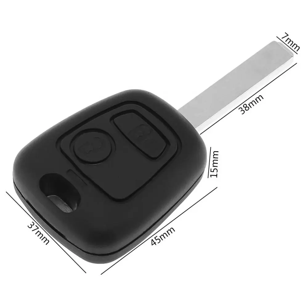 Брелок дистанционного управления без ключа с чипом 433 МГц 2 кнопки подходит для