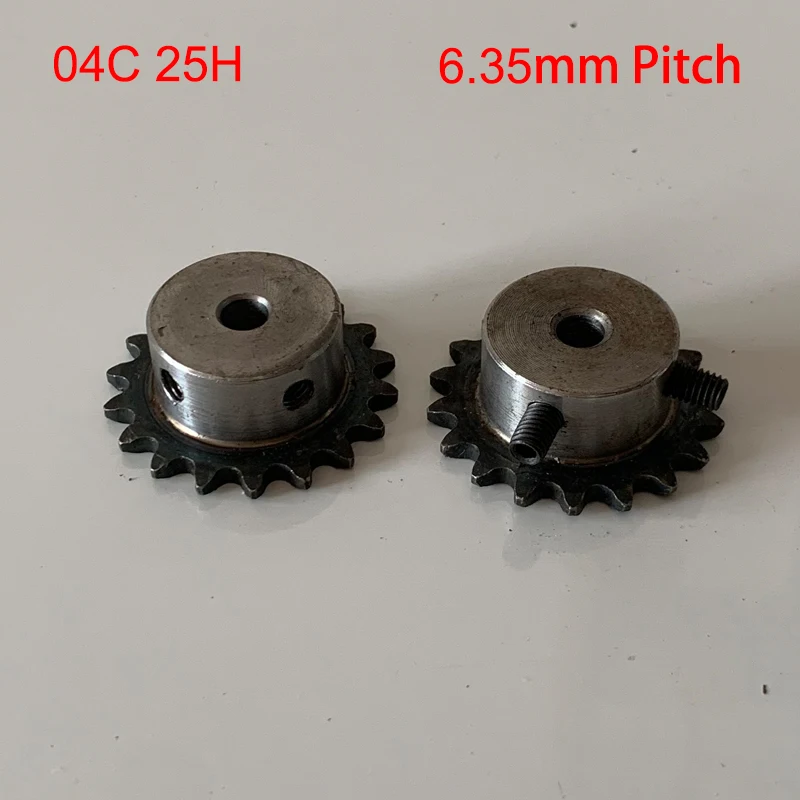04C 25H 12 14 зубьев 5 мм 6 8 10 пилотный отверстие 35 Шаг Однорядный ряд M4 M5 винтовое Simplex