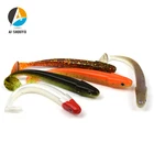 Мягкие рыболовные приманки, AI-SHOUYU, силиконовые приманки, мягкие приманки, двухцветные воблеры, искусственный карп, 3 шт., 120 мм, 10 г