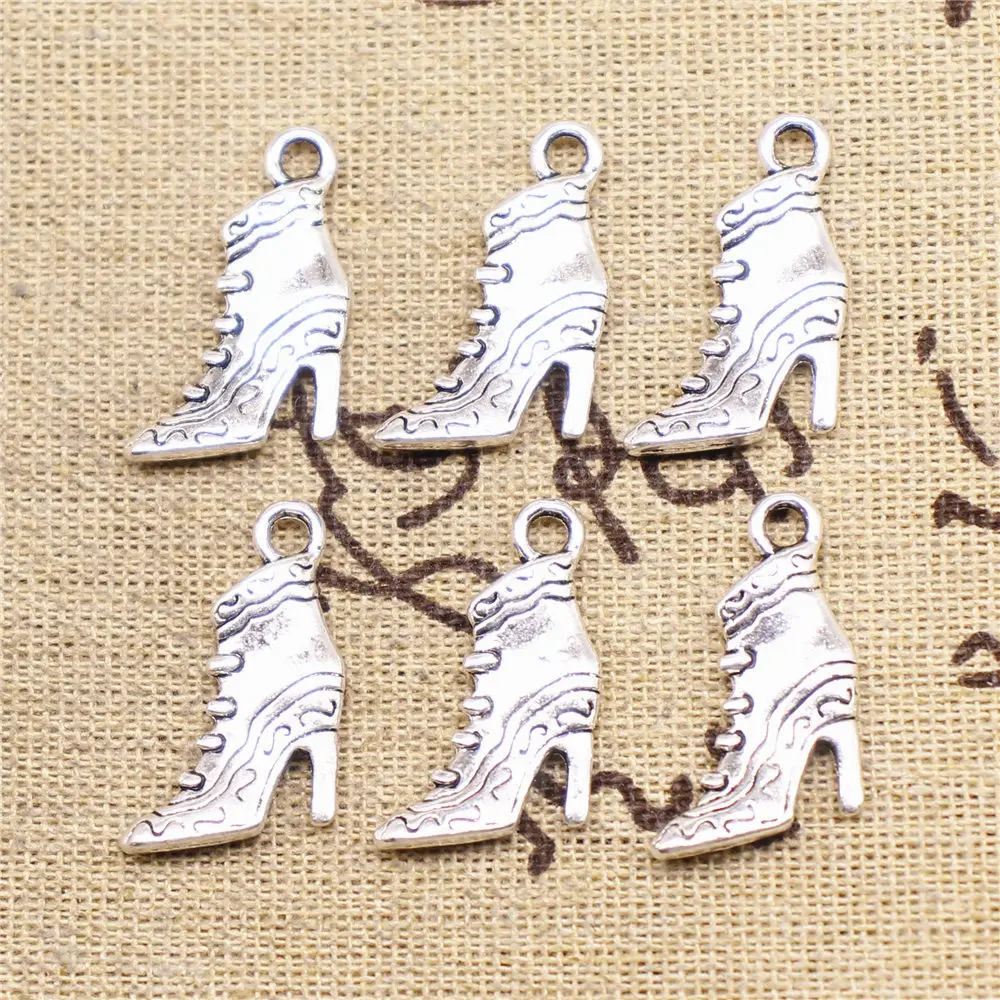 

Charm For Making Jewelry Pendants Shoe 23x15mm 20pcs