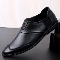 2022 new fashion mens casual shoes genuine leather cow loafers male brown black slip on shoe man driving shoes for men hot sale