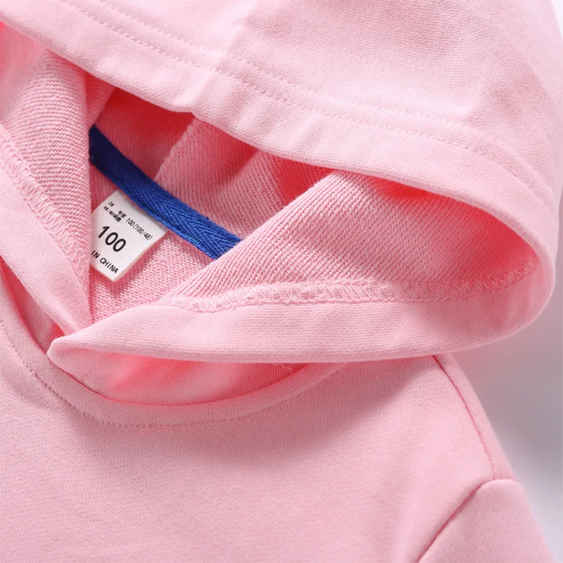 Fashion Children Sports Hoodies Pure Color Toddler Girls Sweatshirt Spring Cotton White Tops for Baby Boys|Толстовки и кофты для