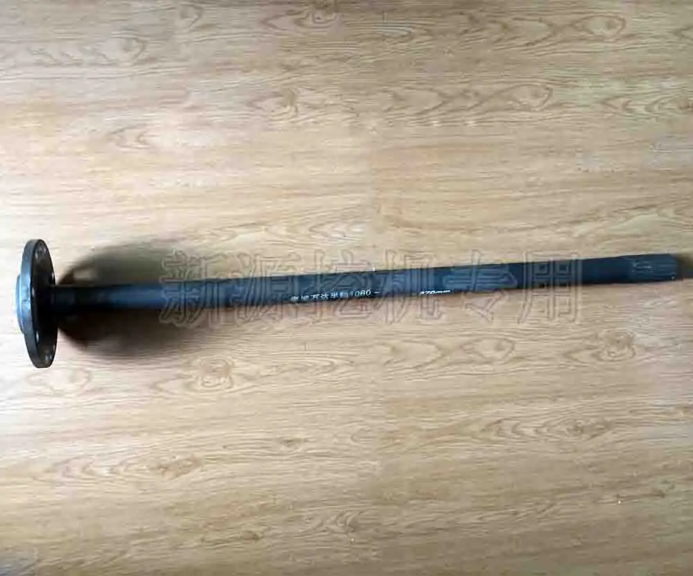 

Jingong JG65 75L Rubber Wheel Excavator Accessories Universal Rear Axle Shaft 87,5 Long 19 Tooth Spline