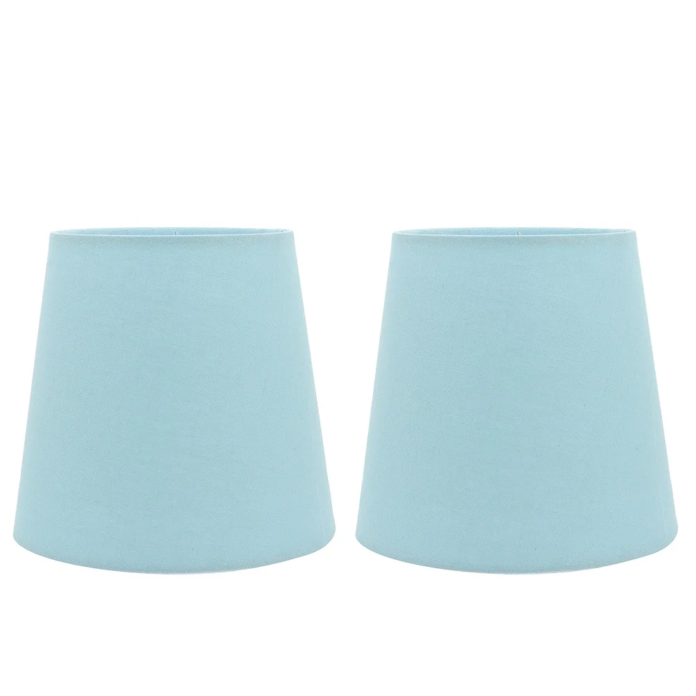 

1 шт. тканевый абажур, бежевая крышка светсветильник света, Напольная Лампа, сменная крышка (светло-голубой)