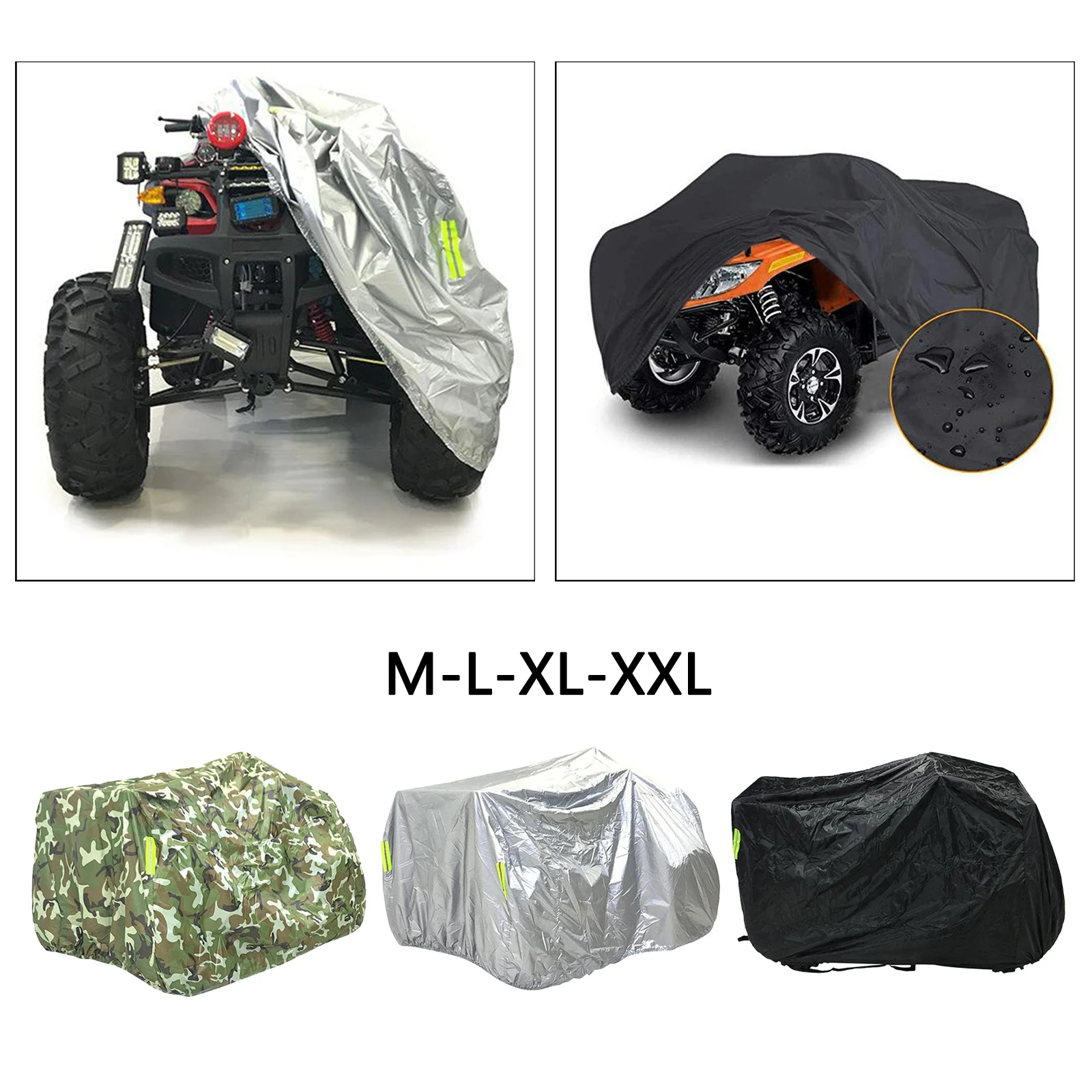 Lockholes Professional 4 Wheeler Quad Cover for Protects ATV from Dust Wind