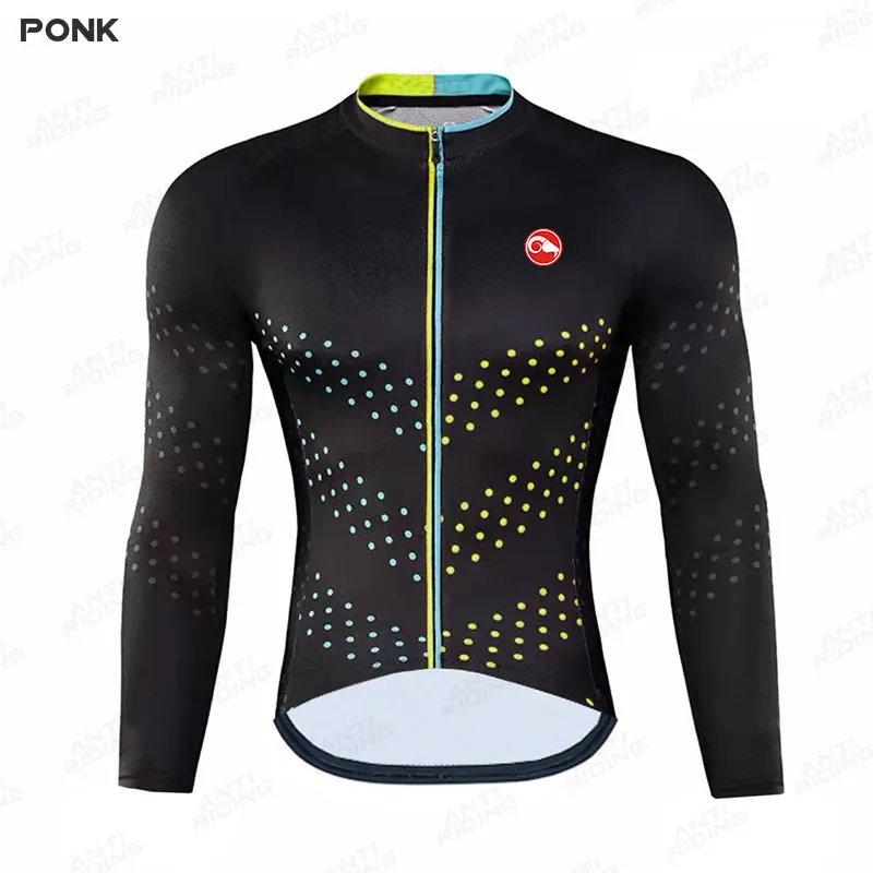 

Winter Cycling Clothing Pro Team Thermal Fleece Cycling Jersey Long Sleeve Bike Jacket Maillot Ciclismo Bicycle Shirt Cycle Coat