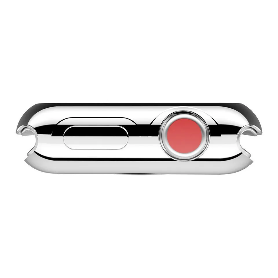 Защитный чехол из мягкого силикона для Apple Watch 40 мм 44 мм iWatch серии 1 2 3 4 42 мм 38 мм