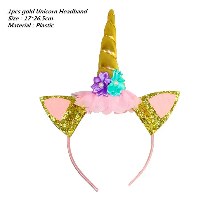 Unicorn 1 Детский праздничный колпак с днем рождения бумаги Шапки Кепки Корона принца, принцессы вечерние украшения для мальчика и девочки, День рождения украшения - Цвет: Unicorn 1