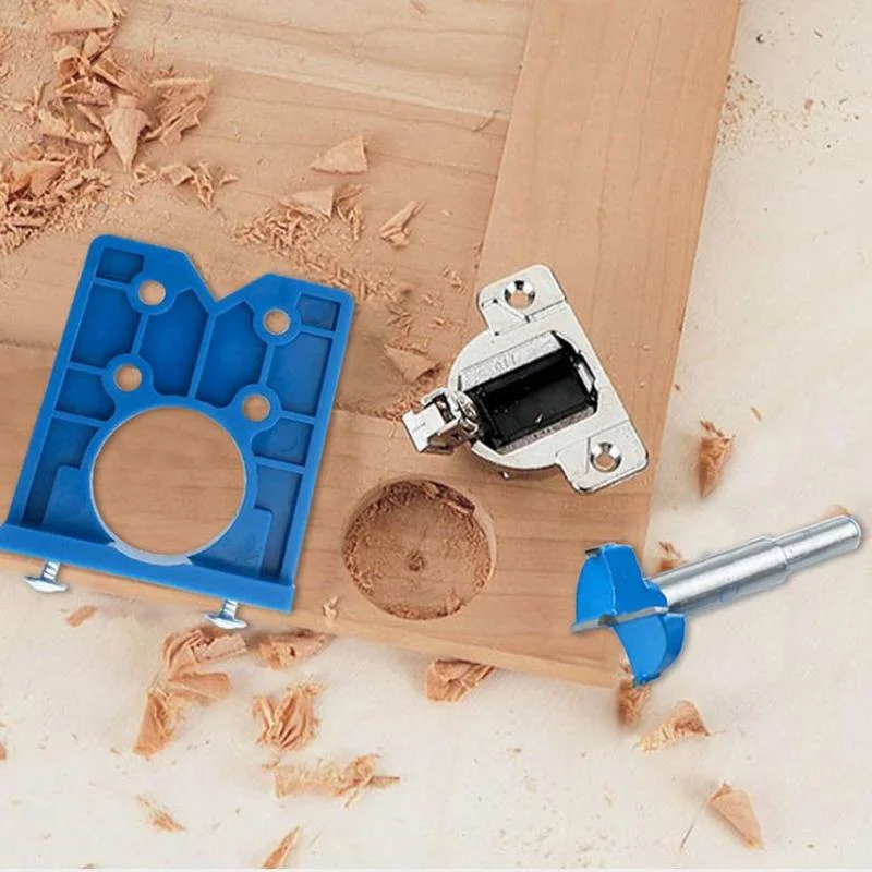 Недорогая распродажа 35 мм скрытый шарнир набор инструментов для деревообработки