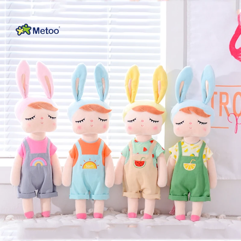 Милые куклы Metoo Angela Dress up 45 см кролик детская игрушка набитые животные Детский