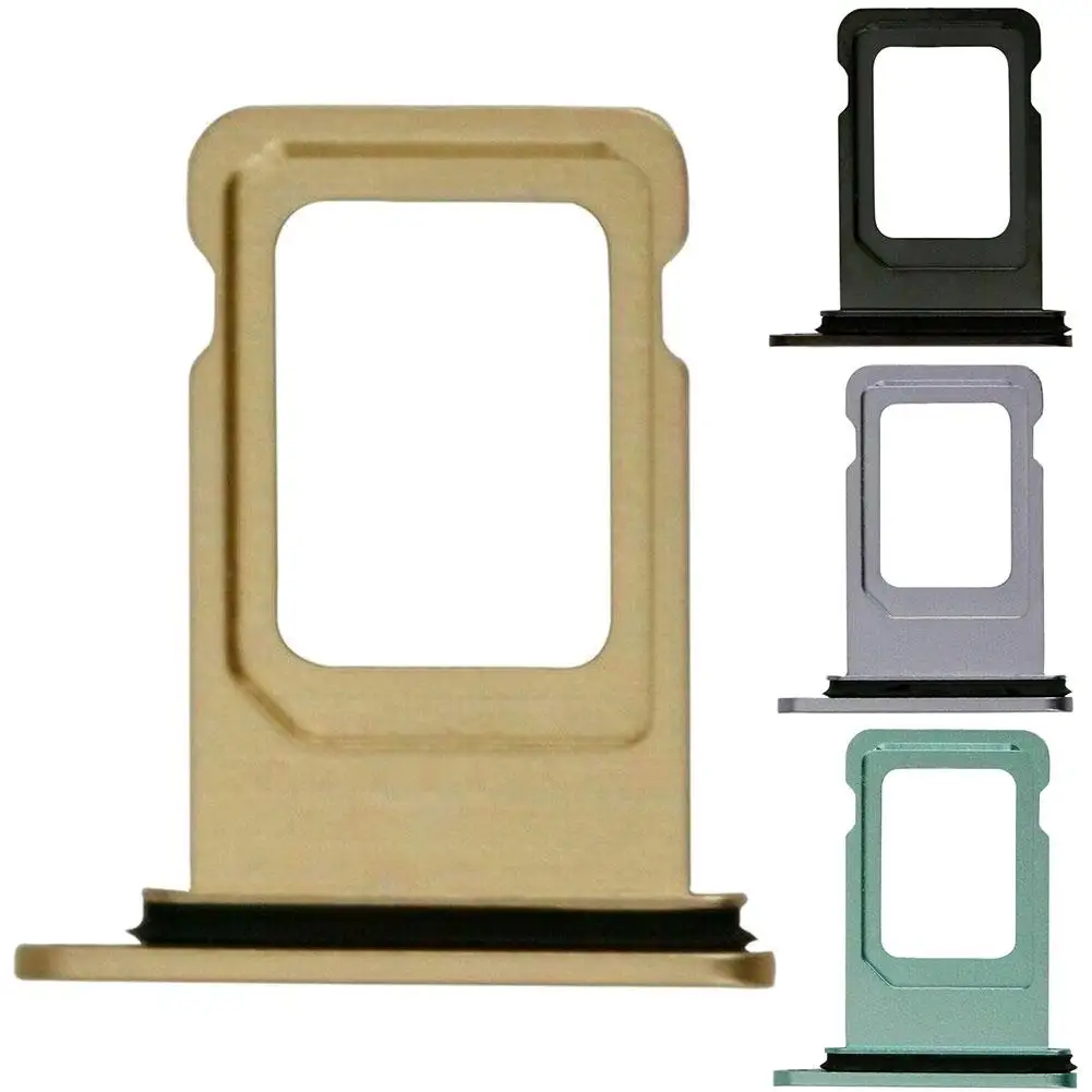 

SIM Card Holder Tray Slot for iPhone 11/11 Pro Replacement Adapter SIM Card Tray Holder Socket Apple Accessories Tools