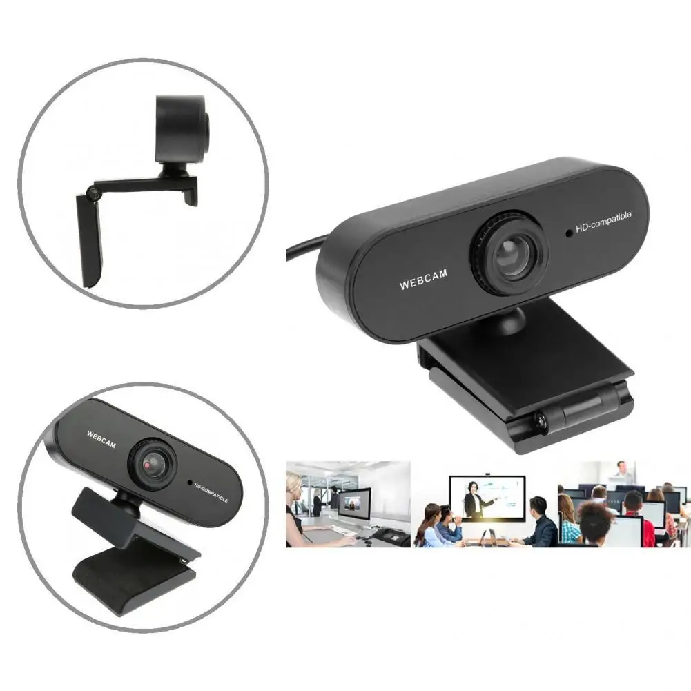 

CMOS Sensor Useful Plug and Play Webcam No Delay for Live Streaming Gaming Video Calling Conference