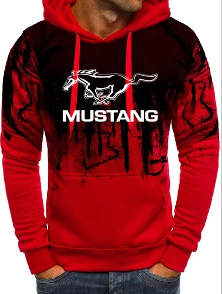 Толстовка с капюшоном Mustang auto hoodie shelby youngtime muscle car