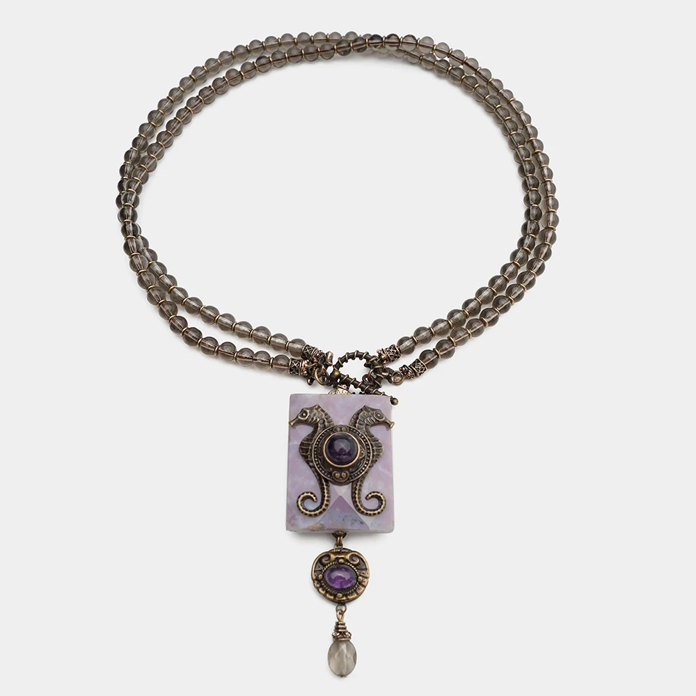 

Amorita boutique vintage for women hippocampal guardian Necklaces