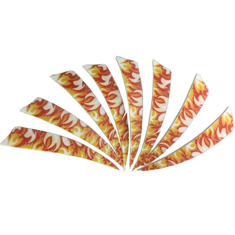 30pcs 4" Turkey Feather Nature Archery Arrow Fletches Shield Shape Fletching DIY Tools For Bow Training Shooting Accessories | Спорт и